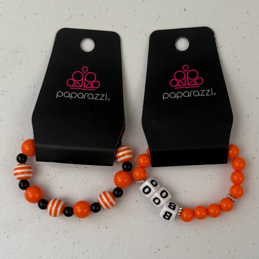 Set of 2 Girl’s Halloween Bracelets